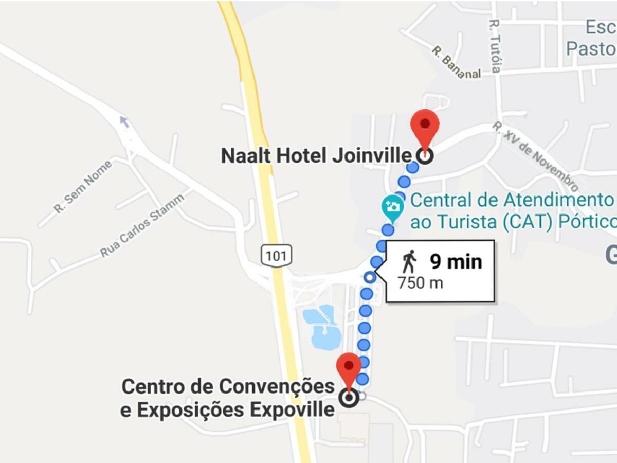 Naalt Hotel Joinville Ngoại thất bức ảnh